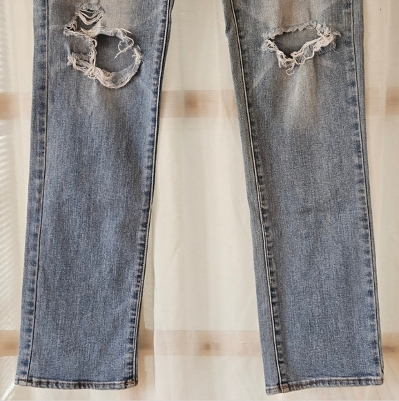 📌102 AMERICAN EAGLE OUTFITTERS STRAIGHT JEANS WOMEN'S SIZE 8 - Picture 5 of 6
